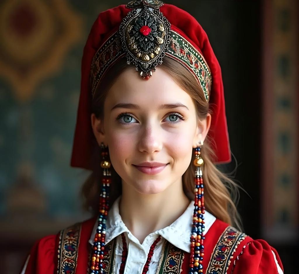 русский народный костюм